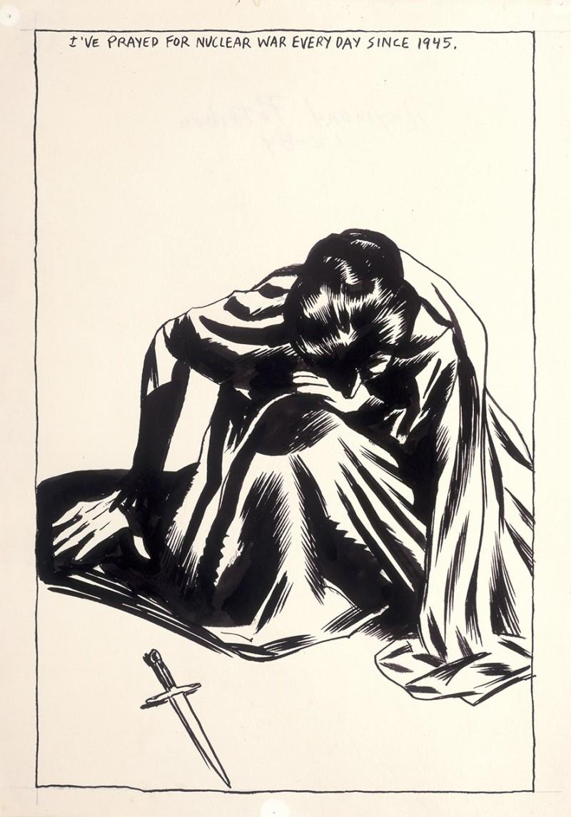 Artwork: No TItle (I've prayed...) by Raymond Pettibon