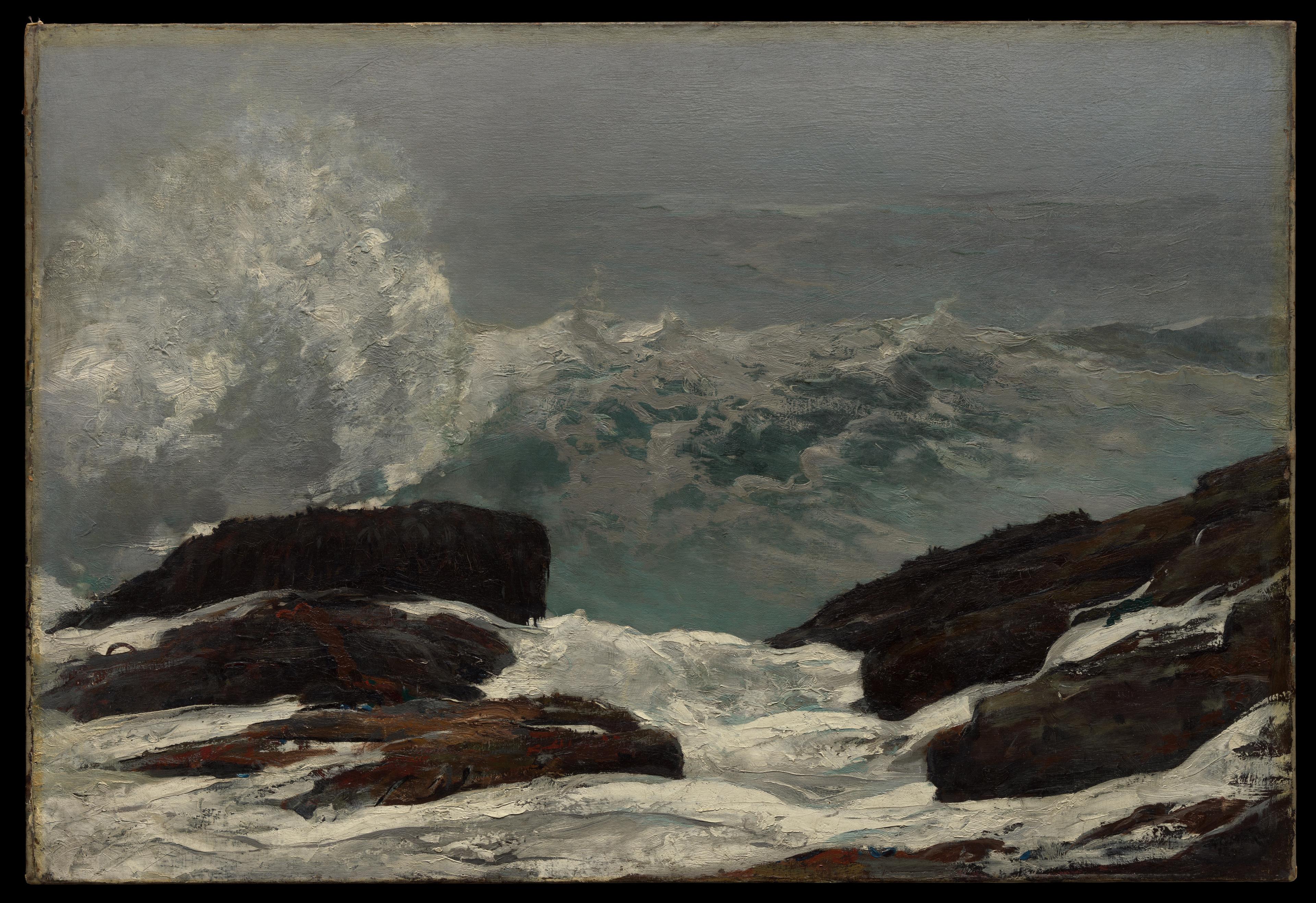 Artwork: Maine Coast by Winslow Homer