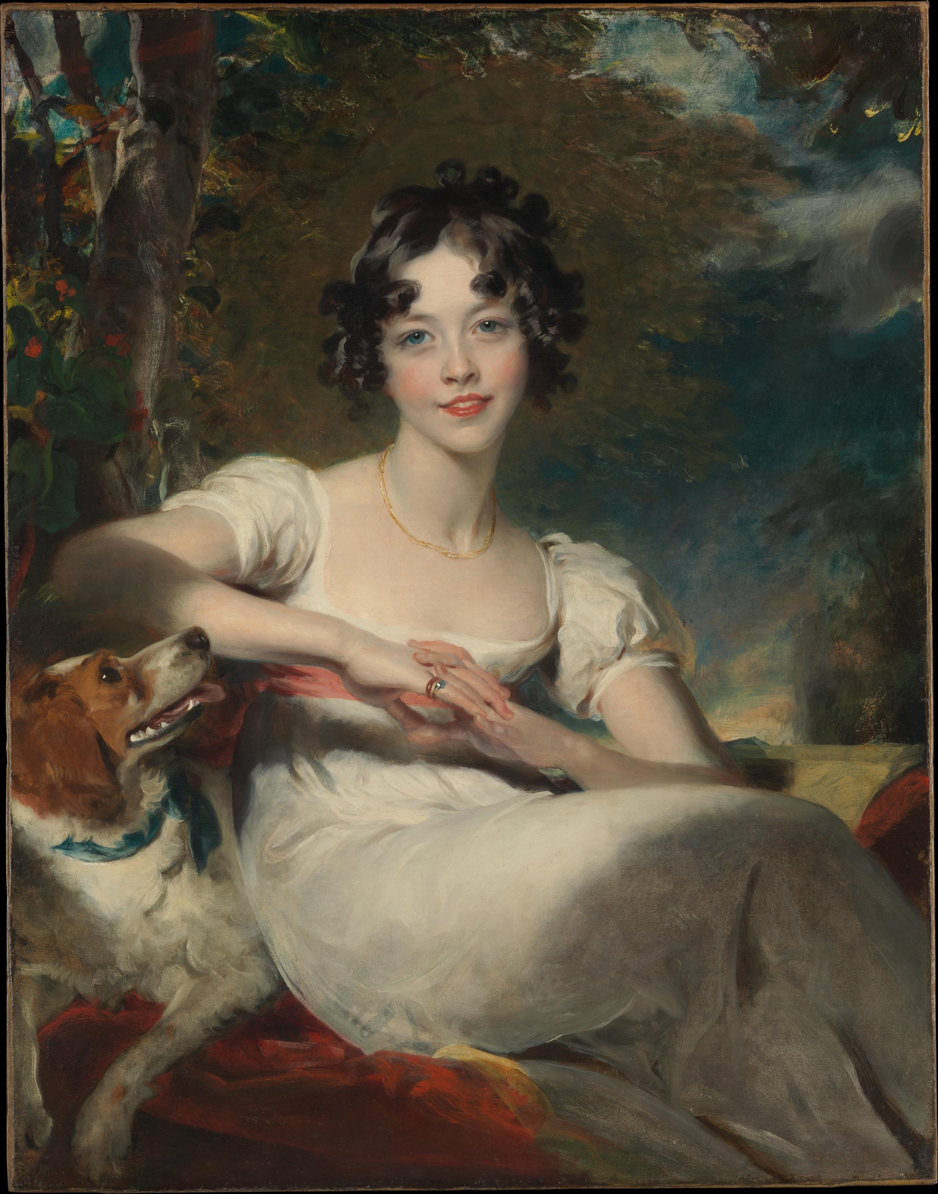 Artwork: Portrait of Lady Elizabeth Conyngham by Sir Thomas Lawrence