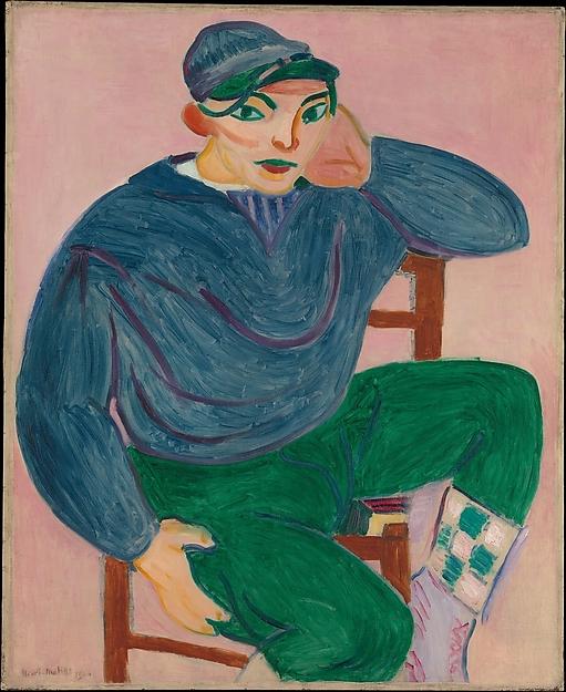 Artwork: The Young Sailor II by Henri Matisse