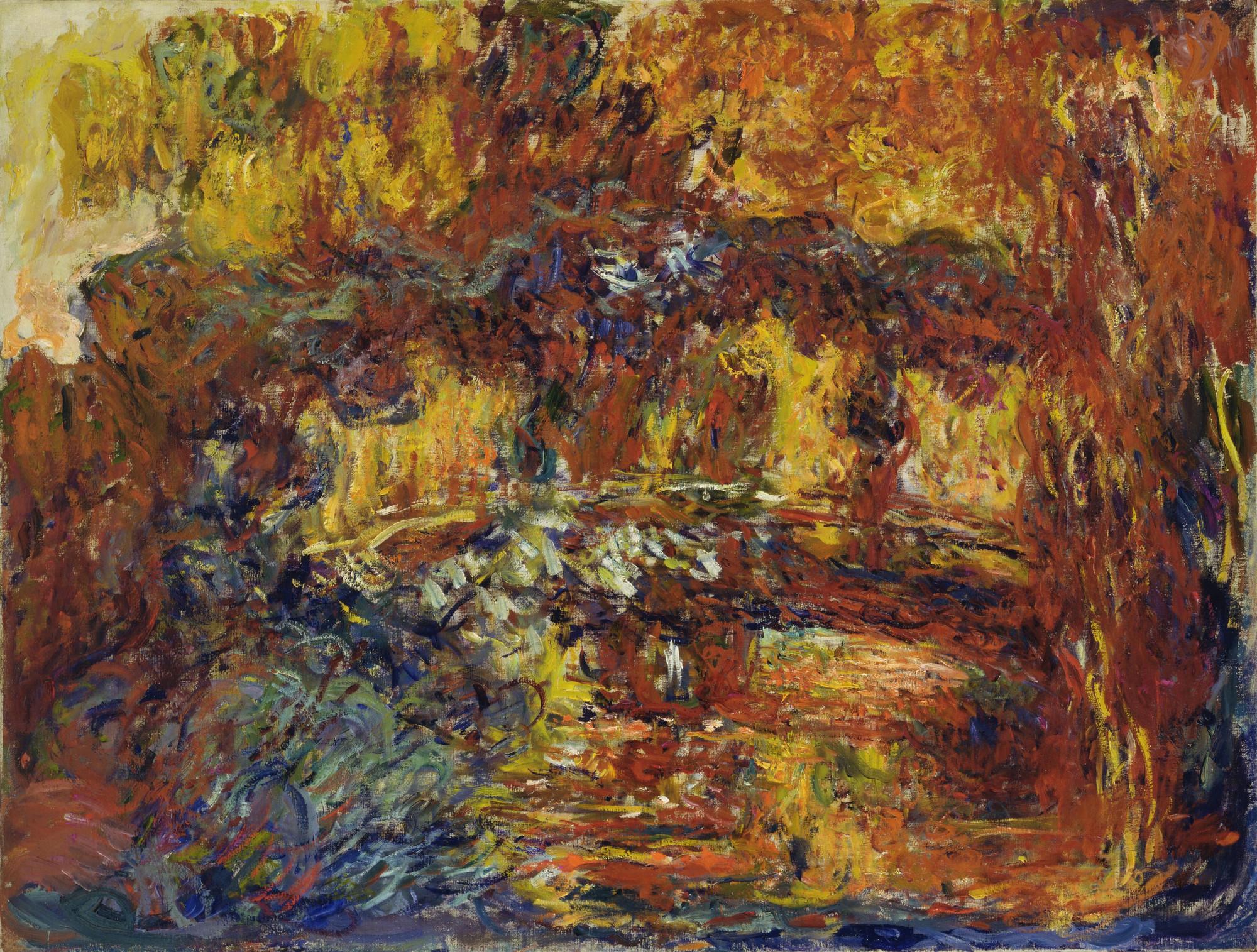 Artwork: The Japanese Footbridge (1920) by Claude Monet