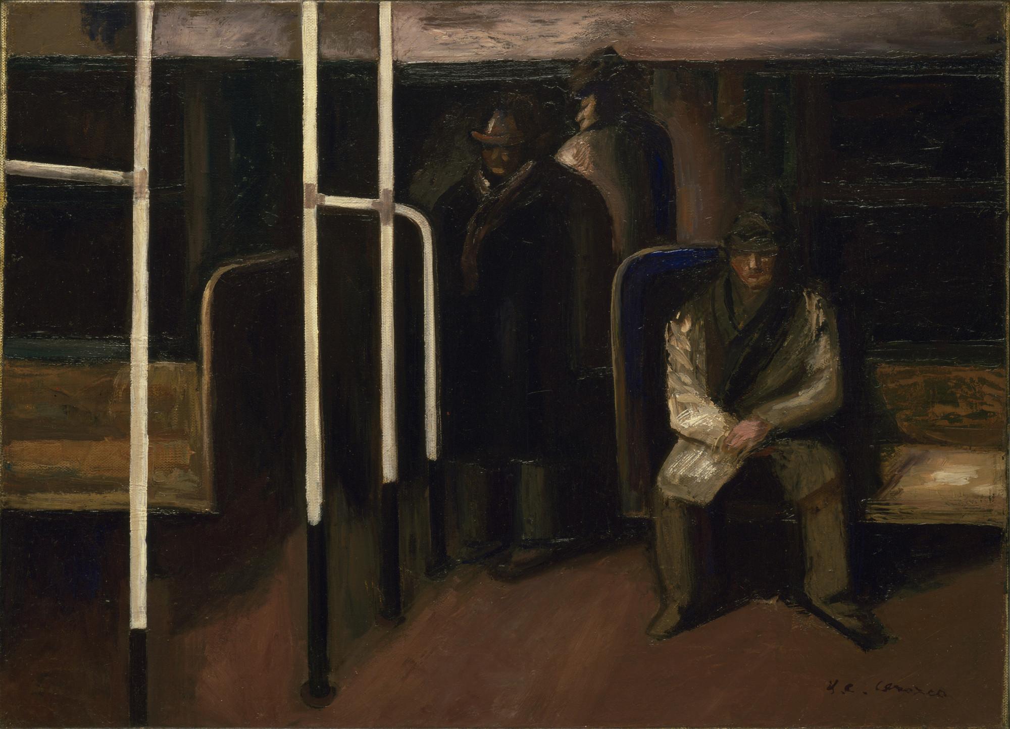 Artwork: The Subway by José Clemente Orozco