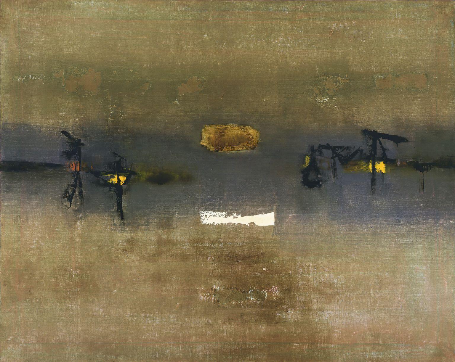 Artwork: Painting 4 by Vasudeo S. Gaitonde